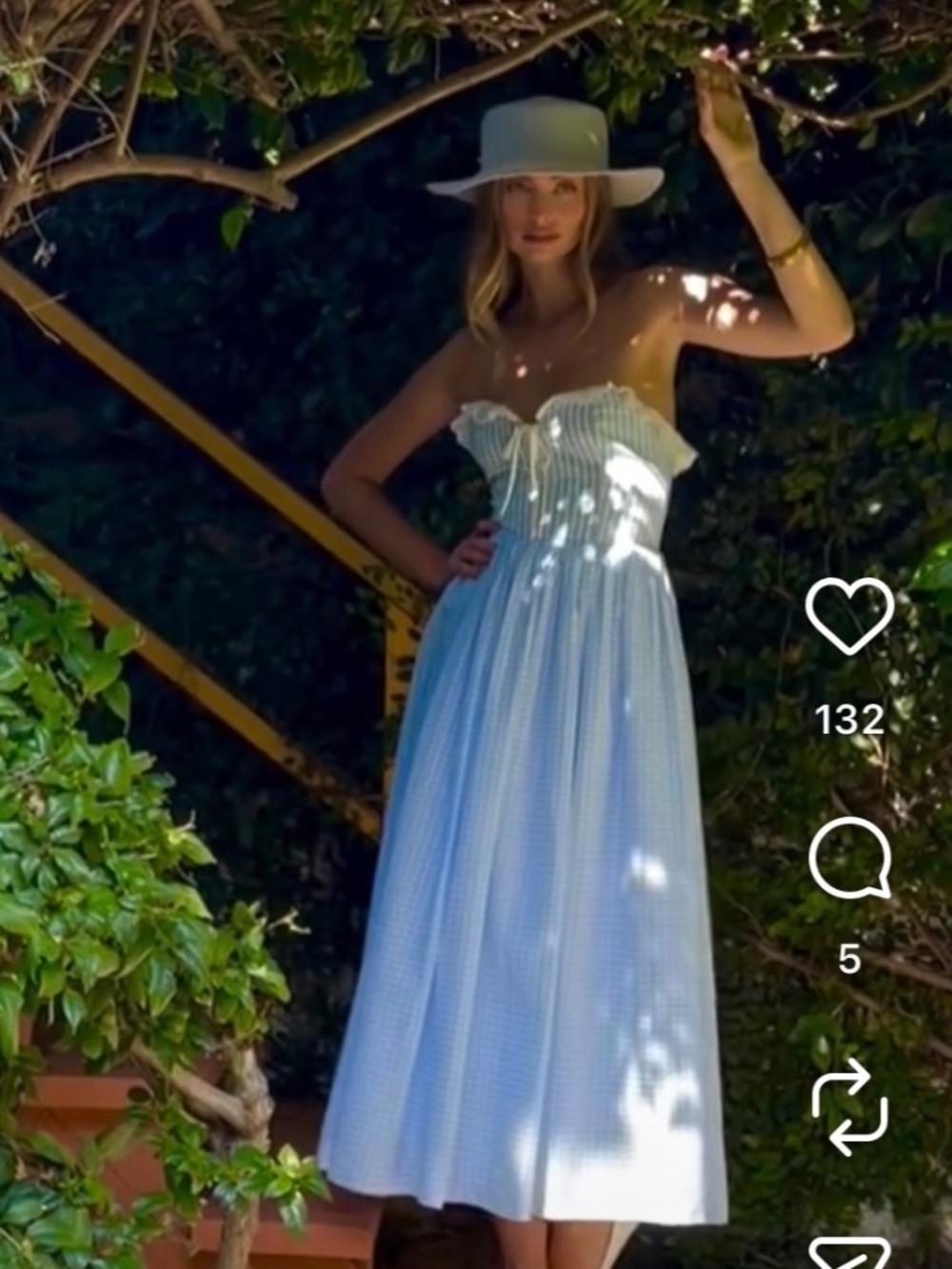 Adeirlina - Ocean Breeze Midi Dress XS
